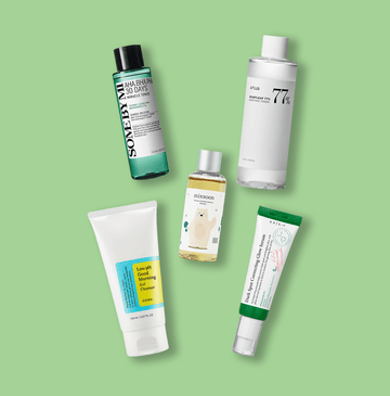 HeySkinday | 5 Step Routine for Acne Prone Skin bundle | somebymi toner & anua toner & mixsoon essene & cosrx cleansing foam & axisy dark spot serum